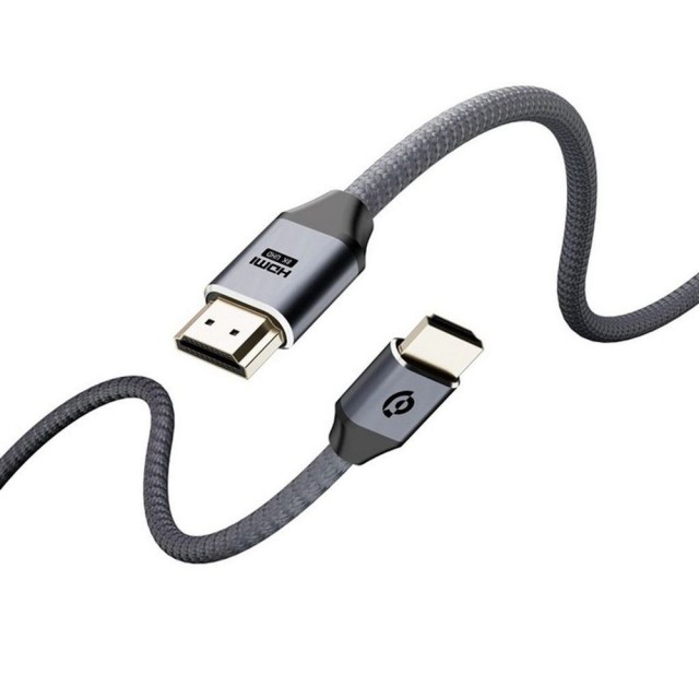 کابل HDMI پاورولوژی مدل Powerology 8K HDMI Braided Cable PWHDC2M طول 3 متر در بروزکالا
