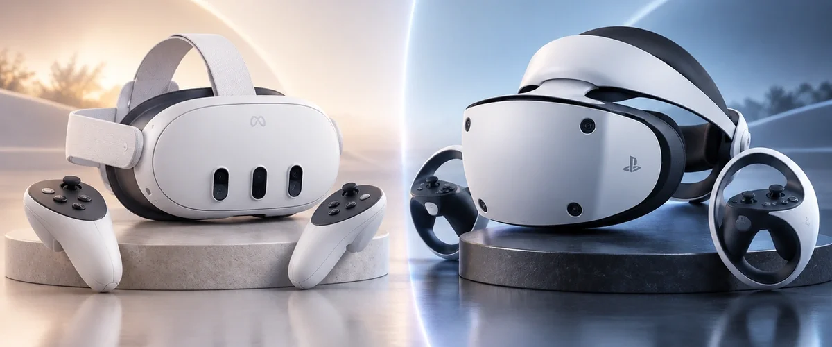 تفاوت Meta Quest 3 و PlayStation VR2؛ مقایسه کامل دو هدست واقعیت مجازی