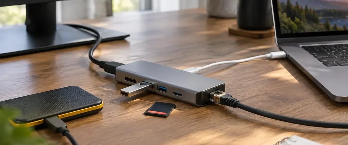 راهنمای انتخاب هاب USB-C؛ از HDMI و PD تا سرعت USB و شبکه