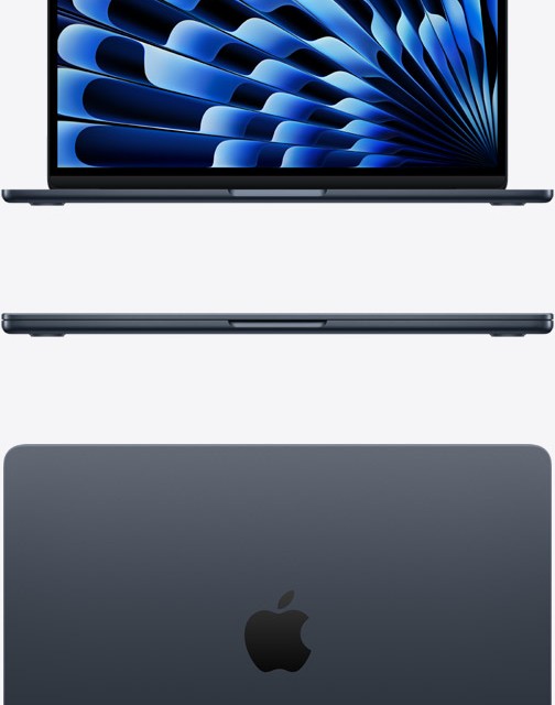 لپ تاپ اپل مدل MacBook Air M5 13-inch 2026 MDHE4 رم 16GB حافظه 512GB رنگ میدنایت در بروزکالا