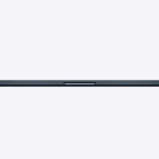 MDVK4 مک بوک ایر M5 15 اینچ میدنایت؛ نمای جلوی دستگاه بسته MDVK4