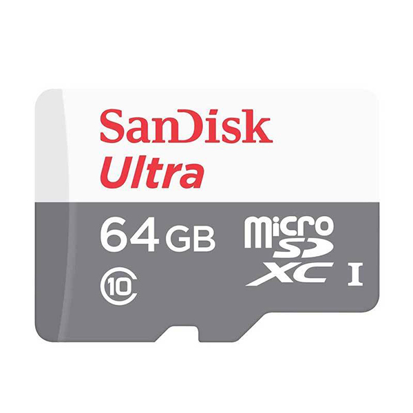کارت حافظه SDXC سن دیسک مدل Sandisk Ultra کلاس 10 استاندارد UHS-I U1 سرعت 80MBps 533X ظرفیت 64 گیگابایت در بروزکالا