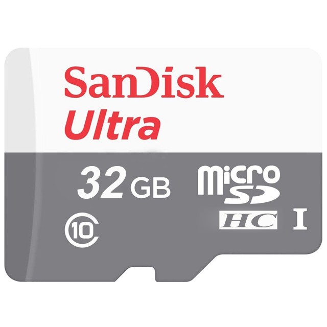 کارت حافظه microSDHC سن دیسک مدل Sandisk Ultra کلاس 10 استاندارد UHS-I U1 سرعت 80MBps 533X ظرفیت 32 گیگابایت در بروزکالا