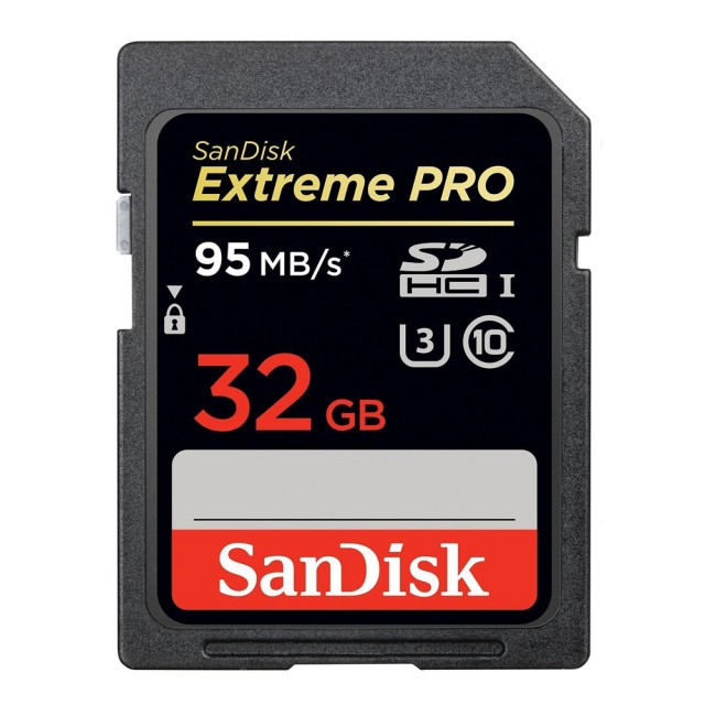 کارت حافظه SDHC سن دیسک مدل Sandisk Extreme Pro V30 کلاس 10 استاندارد UHS-I U3 سرعت 633X 95MBps ظرفیت 32 گیگابایت در بروزکالا