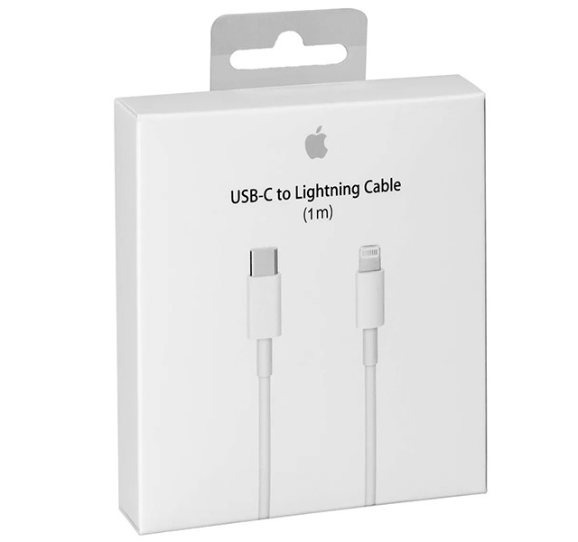 کابل تبدیل USB-C به لایتنینگ مدل A1703 طول 1 متر 