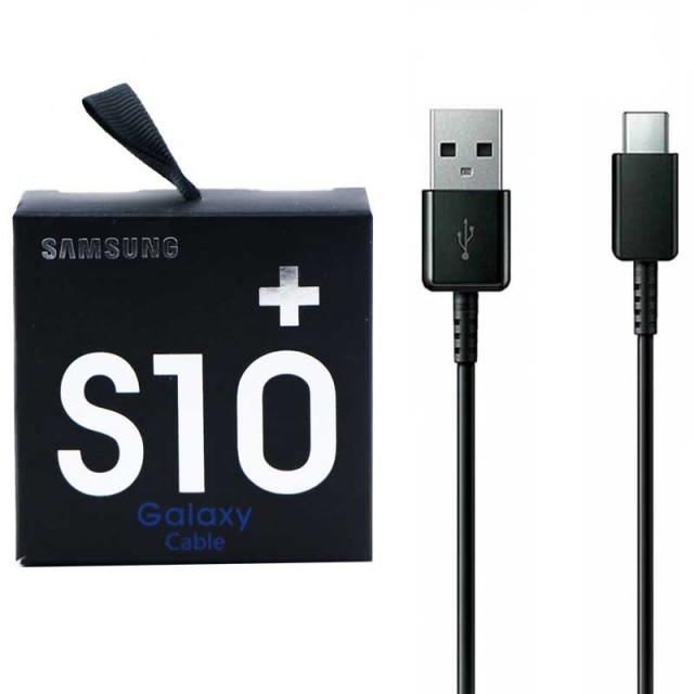 کابل تبدیل USB به USB-C مدل SAMSUNG + Galaxy S10 طول 1 متر در بروزکالا