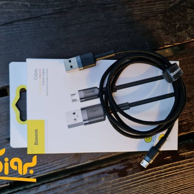 کابل USB به microUSB باسئوس مدل Baseus Cafule طول ۱ متر