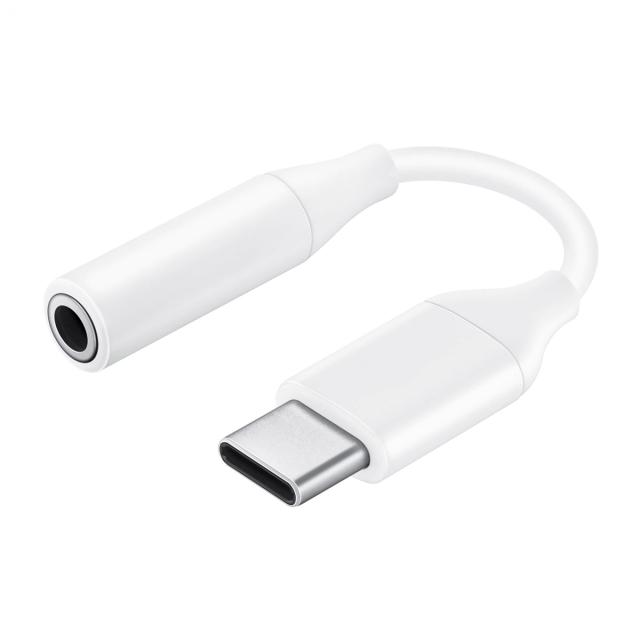 کابل تبدیل USB-C به جک 3.5 میلی متری سامسونگ مدل SAMSUNG EE-UC10JUWEGUS طول 19 سانتی متر در بروزکالا