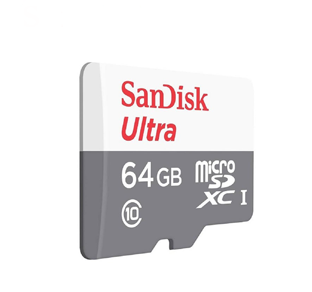 کارت حافظه microSDXC سن دیسک مدل Ultra کلاس 10 استاندارد UHS-I U1 سرعت 100MBps ظرفیت 64 گیگابایت در بروزکالا