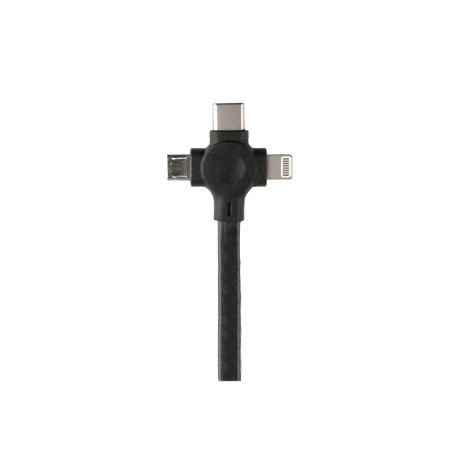 کابل تبدیل USB به USB-C / MicroUSB / لایتنینگ پرووان مدل PCC365 طول 1 متر در بروزکالا