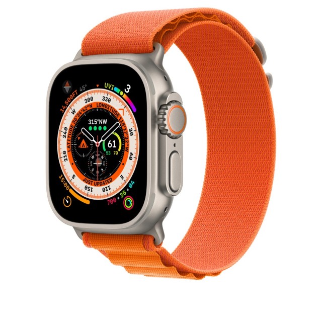 ساعت هوشمند اپل سری اولترا  سایز 49   Apple Watch Ultra Orange/Alpine Loop 49mm در بروزکالا