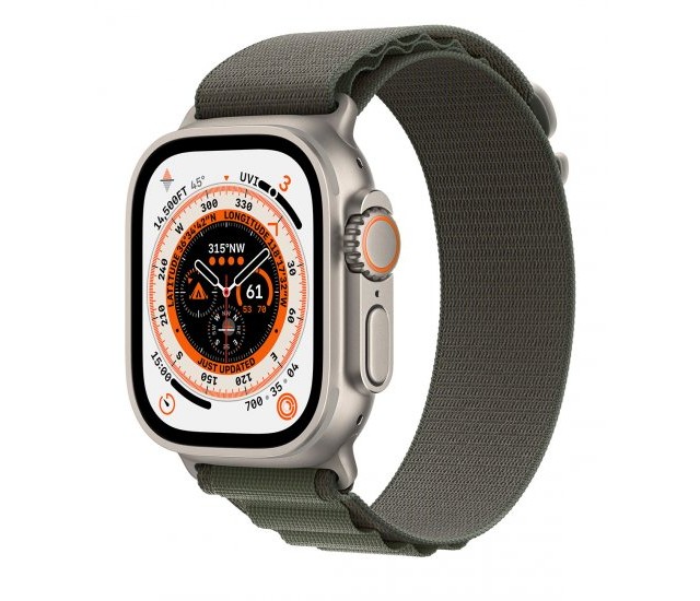 ساعت هوشمند اپل سری اولترا  سایز 49   Apple Watch Ultra Green Alpine 49mm در بروزکالا