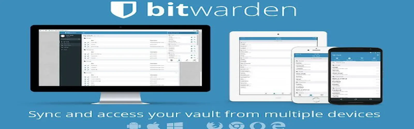 Bitwarden مدیریت رمزها