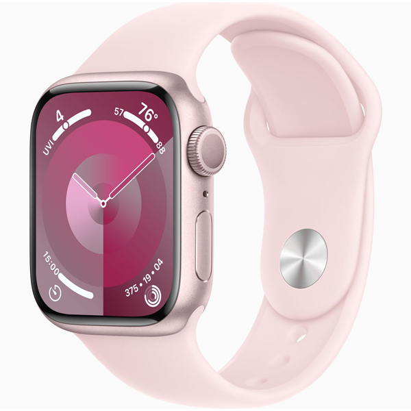 ساعت هوشمند اپل سری 9 سایز 45 پینک مدل Apple Watch S9 PINK 45mm در بروزکالا