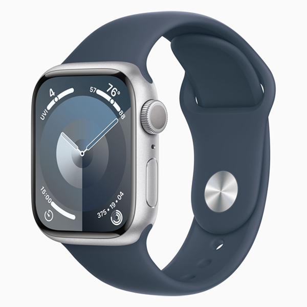 ساعت هوشمند اپل سری 9 سایز 41 سیلور مدل Apple Watch S9 SILVER 41mm در بروزکالا
