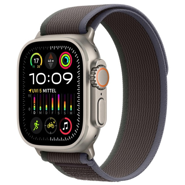 ساعت هوشمند اپل سری اولترا 2 سایز 49 Apple Watch Ultra 2 Titanium Black 49mm در بروزکالا