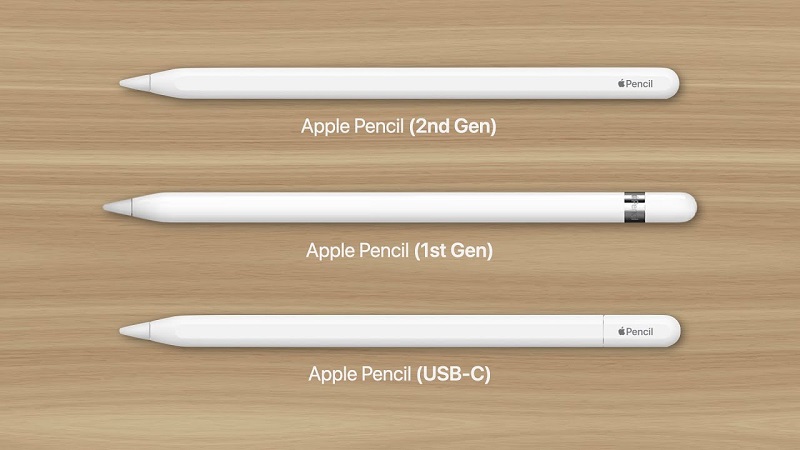 تفاوت انواع Apple Pencil ها