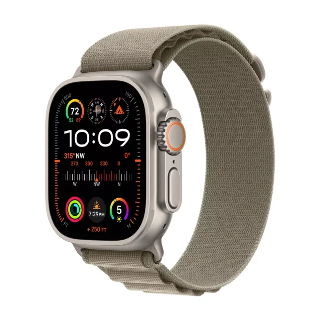 ساعت هوشمند اپل سری اولترا 2 سایز 49 Apple Watch Ultra 2 Olive Alpine 49mm در بروزکالا