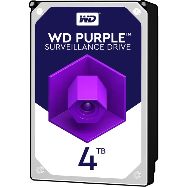 هارد دیسک اینترنال وسترن دیجیتال مدل Western Digital PURPELE  ظرفیت 4 ترابایت در بروزکالا