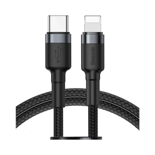 کابل شارژ باسئوس مدل BASEUS Lightning To Type-C Cable CATLKLF-G1 20W 1m در بروزکالا