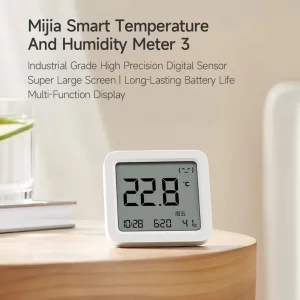 سنسور دما و رطوبت شیائومی مدل Xiaomi Smart Temperature and Humidity Monitor 3  در بروزکالا