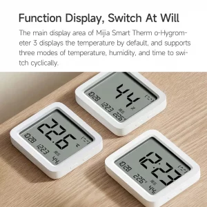 سنسور دما و رطوبت شیائومی مدل Xiaomi Smart Temperature and Humidity Monitor 3  در بروزکالا