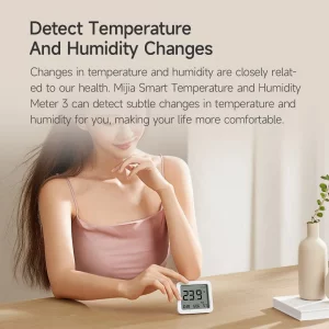 سنسور دما و رطوبت شیائومی مدل Xiaomi Smart Temperature and Humidity Monitor 3  در بروزکالا