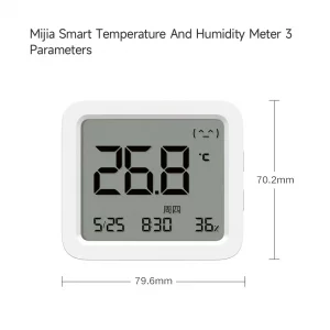 سنسور دما و رطوبت شیائومی مدل Xiaomi Smart Temperature and Humidity Monitor 3  در بروزکالا