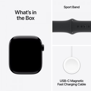 ساعت هوشمند اپل سری 10 مدل Apple Watch Series 10 Aluminum Jet Black 42mm در بروزکالا