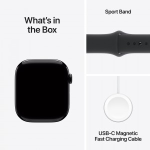 ساعت هوشمند اپل سری 10 مدل Apple Watch Series 10 Aluminum Jet Black 46mm در بروزکالا