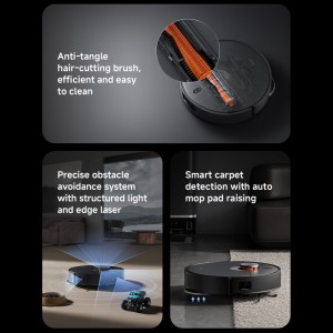 جارو برقی رباتی هوشمند شیائومی مدل Xiaomi Robot Vacuum X20 Max در بروزکالا