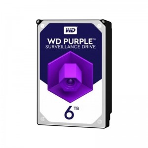 هارد دیسک اینترنال وسترن دیجیتال مدل Western Digital PURPLE  ظرفیت 6 ترابایت در بروزکالا