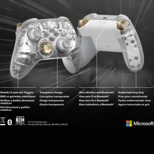 دسته بازی ایکس باکس مدل Microsoft Xbox Series X/S  Controller Ghost Cipher در بروزکالا