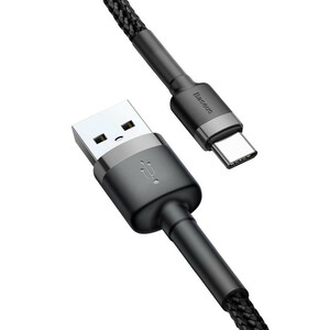 کابل شارژ USB به USB-C باسئوس مدل  Baseus CATKLF-U09 Cafule طول 3 متر در بروزکالا