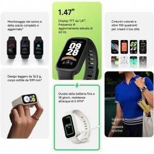 مچ بند هوشمند شیائومی مدل Xiaomi Mi Band 9 Active در بروزکالا