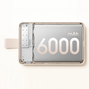 پاوربانک شیائومی مدل Xiaomi Magnetic Power Bank WPB0620MI  ظرفیت 6000 میلی آمپر ساعت در بروزکالا