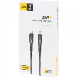 کابل شارژ Type-C به لایتنینگ جی بی کیو مدل JBQ CA-1130 طول 2 متر در بروزکالا