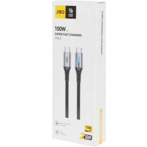 کابل شارژ Type-C به Type-C جی بی کیو مدل JBQ CA-1100 طول 1.5 متر در بروزکالا