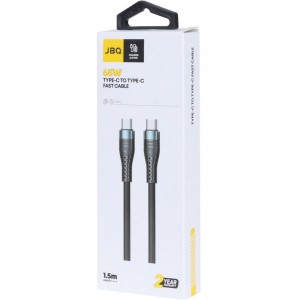 کابل شارژ Type-C به Type-C جی بی کیو مدل JBQ CA-615 طول 1.5 متر در بروزکالا