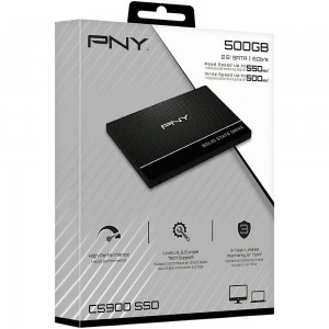 حافظه اس اس دی اینترنال  پی ان وای  مدل PNY CS900 ظرفیت 500 گیگابایت در بروزکالا
