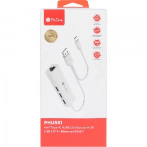 هاب چهار پورت Type-Cو USB پرووان مدل ProOne PHU551 در بروزکالا