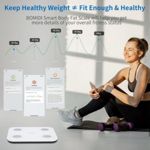 ترازو دیجیتال هوشمند بومیدی مدل Bomidi Smart Scale S1 در بروزکالا