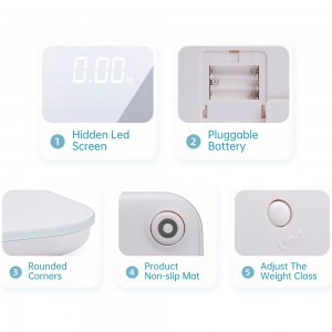 ترازو دیجیتال هوشمند بومیدی مدل Bomidi Smart Scale S1 در بروزکالا