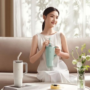 ماگ شیائومی مدل Xiaomi Straw Mug MJXGB01RM در بروزکالا