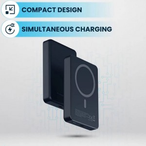 پاوربانک پاورولوژی مدل Powerology Magsafe Powerbank PPBCHA34 ظرفیت 10000 میلی آمپر ساعت در بروزکالا