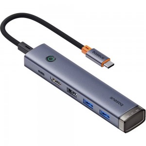 هاب پنج پورت تایپ سی  باسئوس  Baseus Lite Series 5-Port Type-C HUB Docking Station در بروزکالا