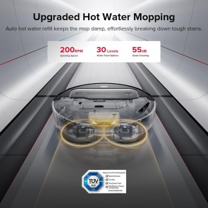 جارو برقی رباتی هوشمند روبوراک مدل Roborock Saros Z70 در بروزکالا