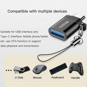 مبدل USB-C به USB مدل OTG Yesido GS06 در بروزکالا