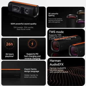 اسپیکر بلوتوثی قابل حمل شیائومی مدل Xiaomi Sound Party در بروزکالا