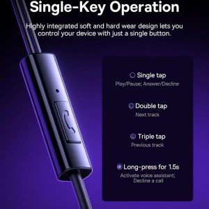 هندزفری بیسوس مدل Baseus Encok CZ17 Semi-in-Ear Wired Earphones در بروزکالا